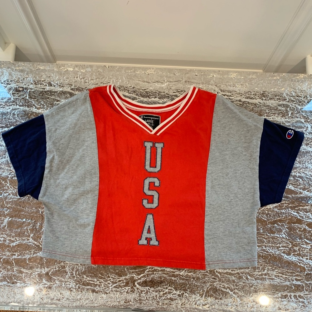 Champion Oversized Crop Top